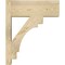 Ekena Millwork Merced Block Rough Sawn Outlooker, Douglas Fir, 8"W x 20"D x 24"H OUT08X20X24MRC05RDF - alternate 2